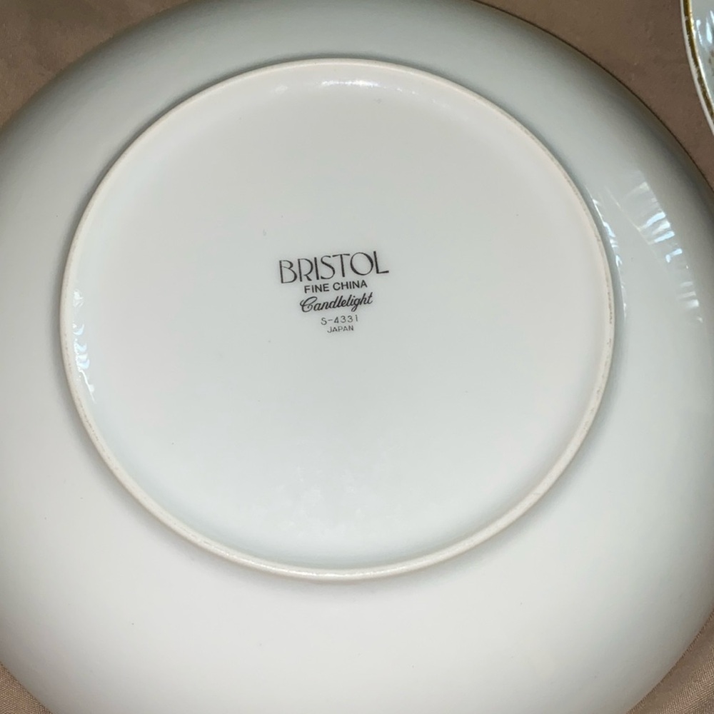 Bristol “candlelight” fine china, vintage - Picture 2 of 4